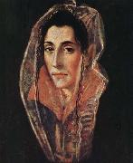 GRECO, El Female Portrait USA oil painting artist